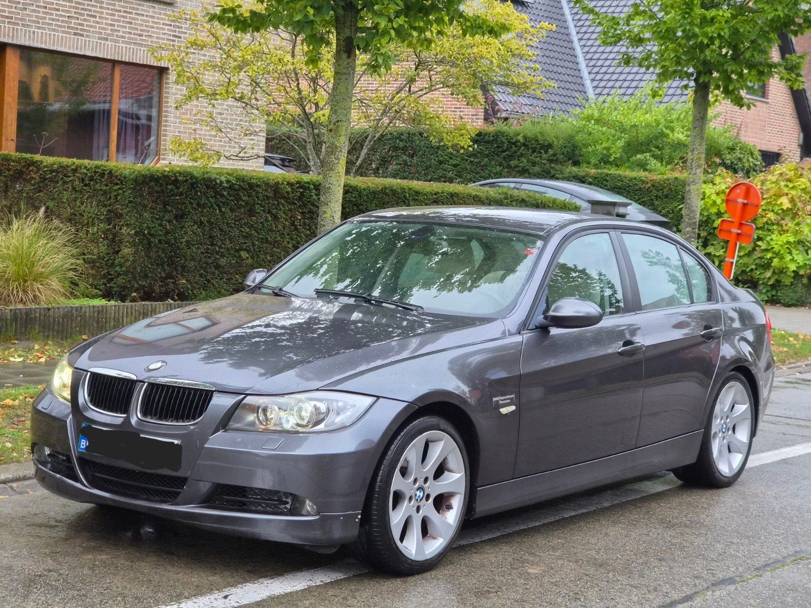 Bmw 320i 170.000km bj 2006 van eerste eignaar  Xenon, Autos, Cuir, Capteur de stationnement, Achat, Beige
