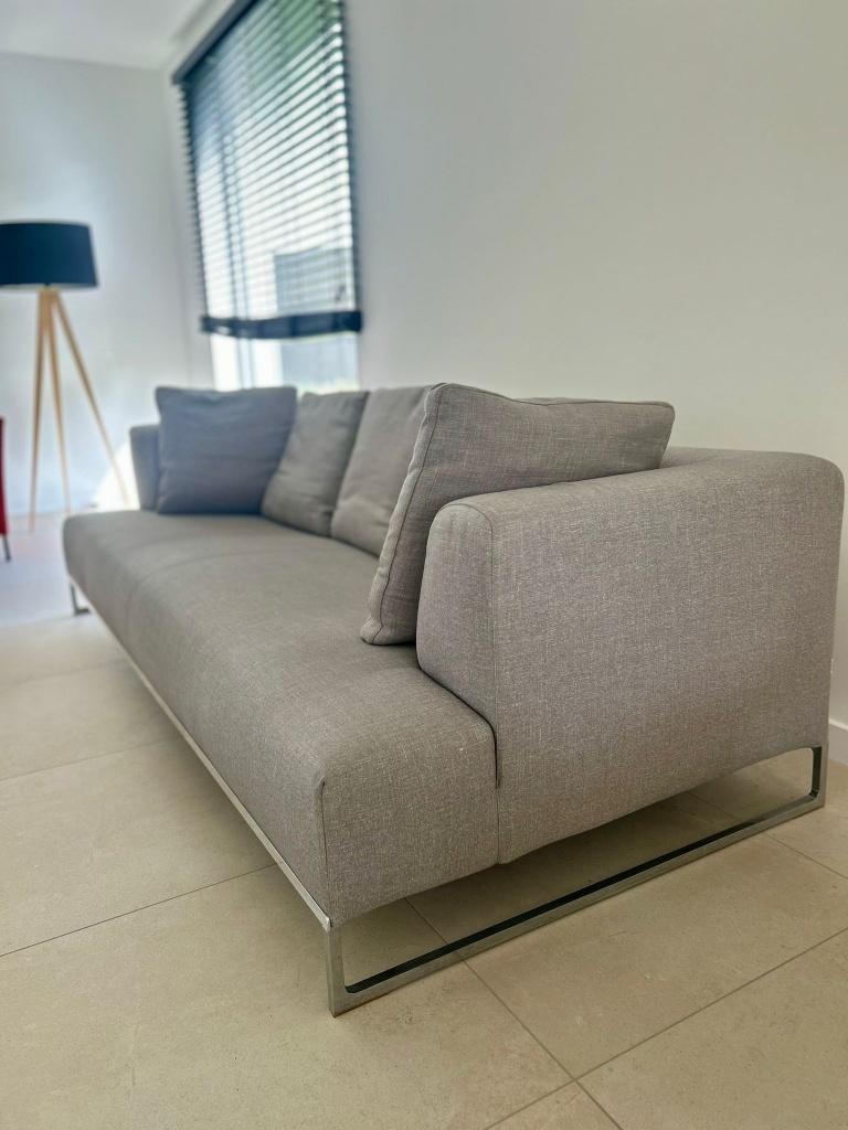 B&B Italia designbank – 3-zit – tijdloos Italiaans design, Maison & Meubles, Canapés | Salons, 200 à 250 cm, Banc droit, Enlèvement