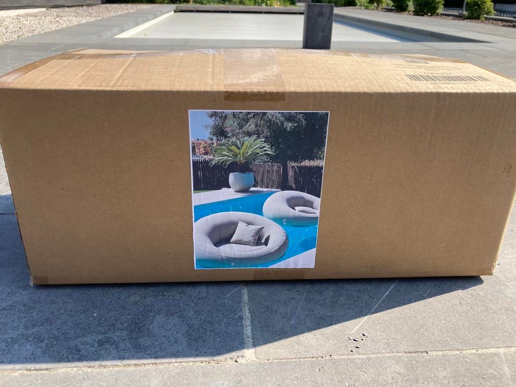 Aquajoy T&T Design opblaasbare zwenbad lounge, Tuin en Terras, Ophalen, Nieuw