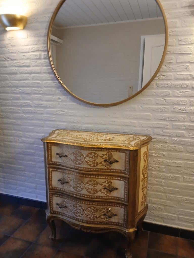 Tafel voor in de hal, Huis en Inrichting, Tafels | Sidetables, Ophalen, Gebruikt, 50 tot 100 cm, Klassiek