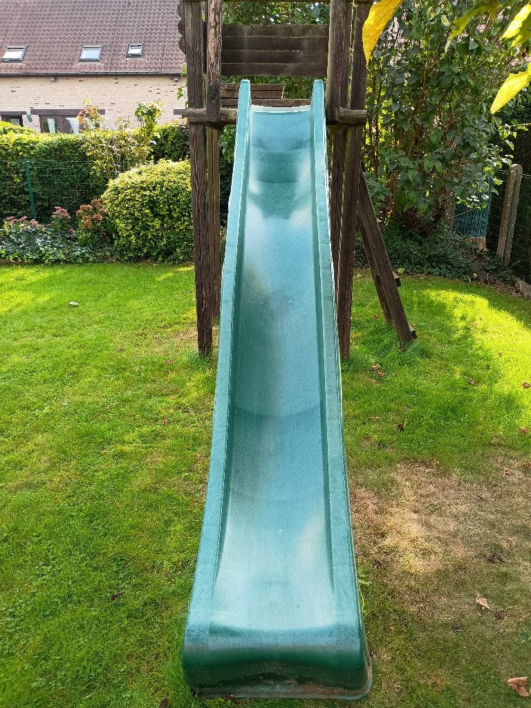 Toboggan vert, Enlèvement, Utilisé, Toboggan