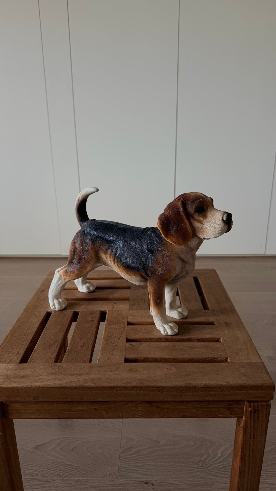 Beagle decoratief, Enlèvement ou Envoi, Utilisé, Brun, Plastique