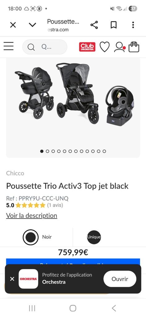 Poussette, Kinderen en Baby's, Ophalen, Kinderwagen