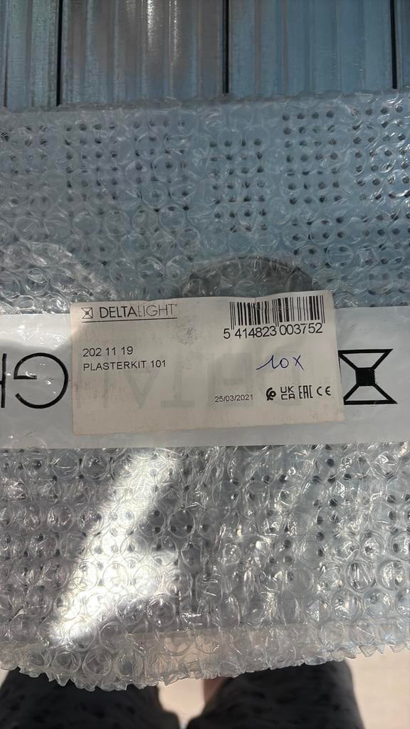 Plasterkit voor delta light spot 2021119, Ophalen of Verzenden, Zo goed als nieuw