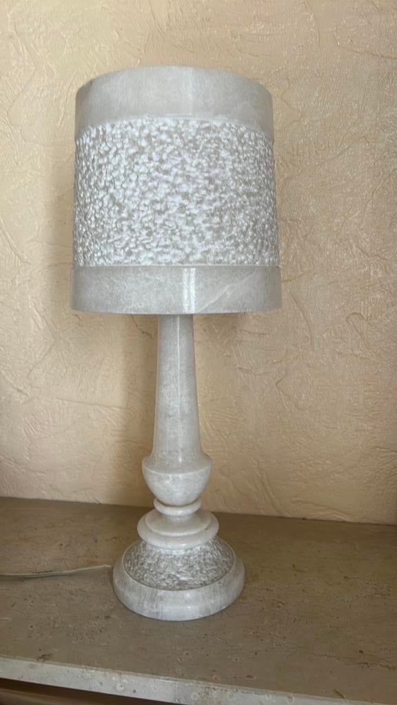 Lamp in marmer, Enlèvement, Utilisé, Moins de 50 cm