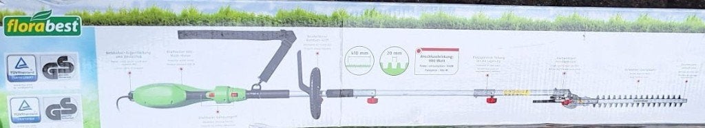 telescopische heggeschaar elektrisch, Ophalen, Gebruikt, Elektrisch, Florabest