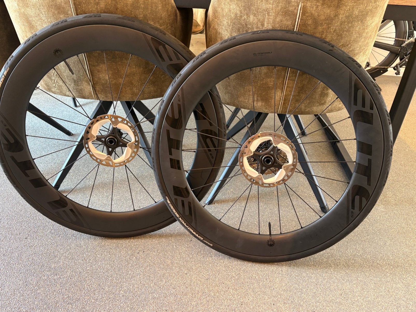 Elite Wheels 65mm disc HG Shimano New, Ophalen, Zo goed als nieuw, Heren