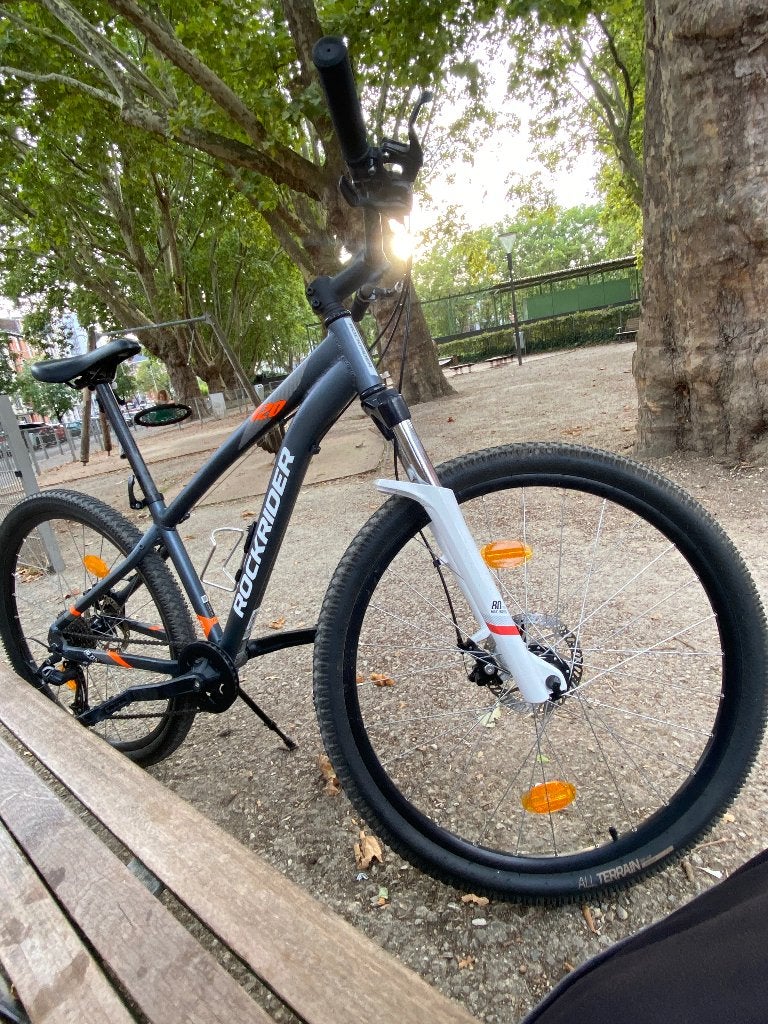Vélo  rockrider, Vélos & Vélomoteurs, Vélos | Hommes | Vélos de sport & Vélo de randonnée, Comme neuf, Enlèvement, Frein à disque