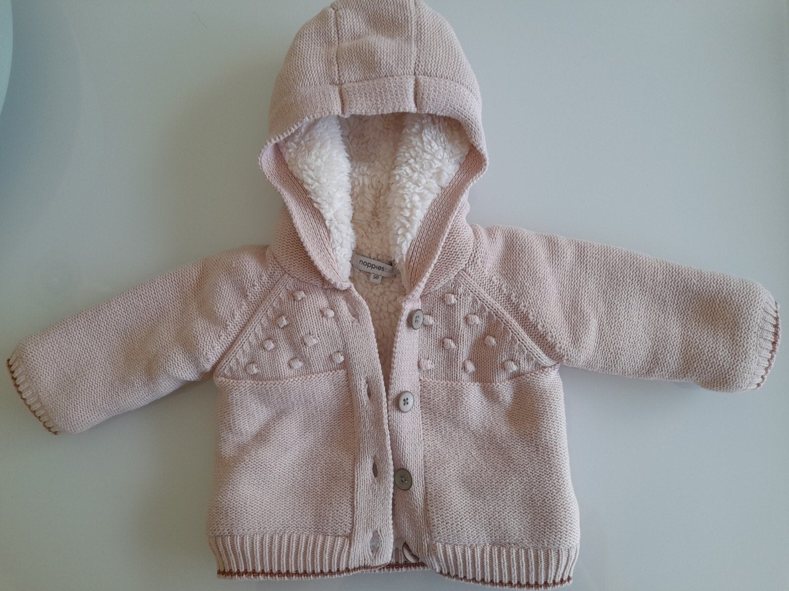 Jasje maatje 50  (Noppies), Kinderen en Baby's, Ophalen, Gebruikt, Meisje, Jasje