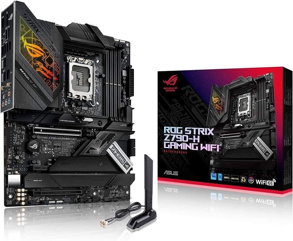 KIT - i9-14900K + ROG Z790-H + 32GB DDR5 6400MHz CL32, LGA 1700, Comme neuf, Enlèvement, ATX