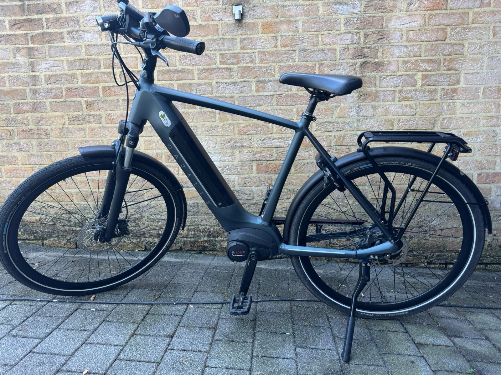 Gazelle Ultimate C380, Ophalen, Zo goed als nieuw, 50 km per accu of meer, 55 tot 59 cm