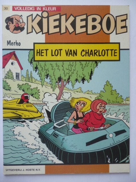 Kiekeboe - Merho - Hoste - 1ste druk in kleur - diverse nrs., Livres, BD, Utilisé, Plusieurs BD, Enlèvement ou Envoi