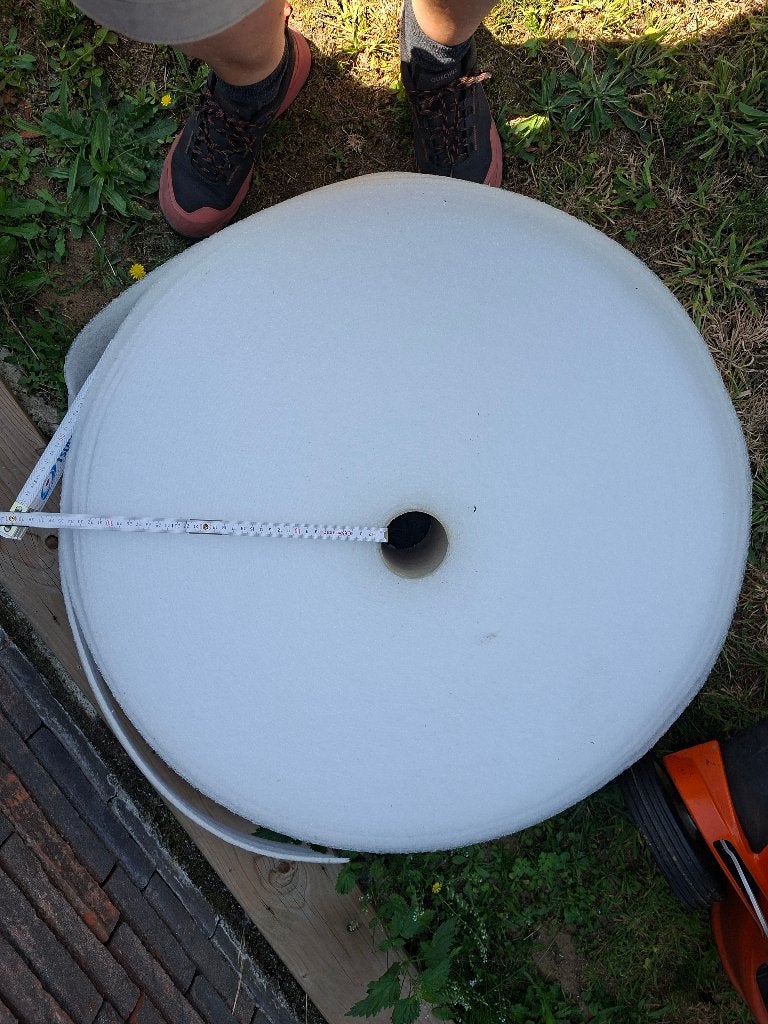 Isolatiestrook chapeband, Doe-het-zelf en Bouw, Isolatie en Afdichting, Ophalen, Nieuw
