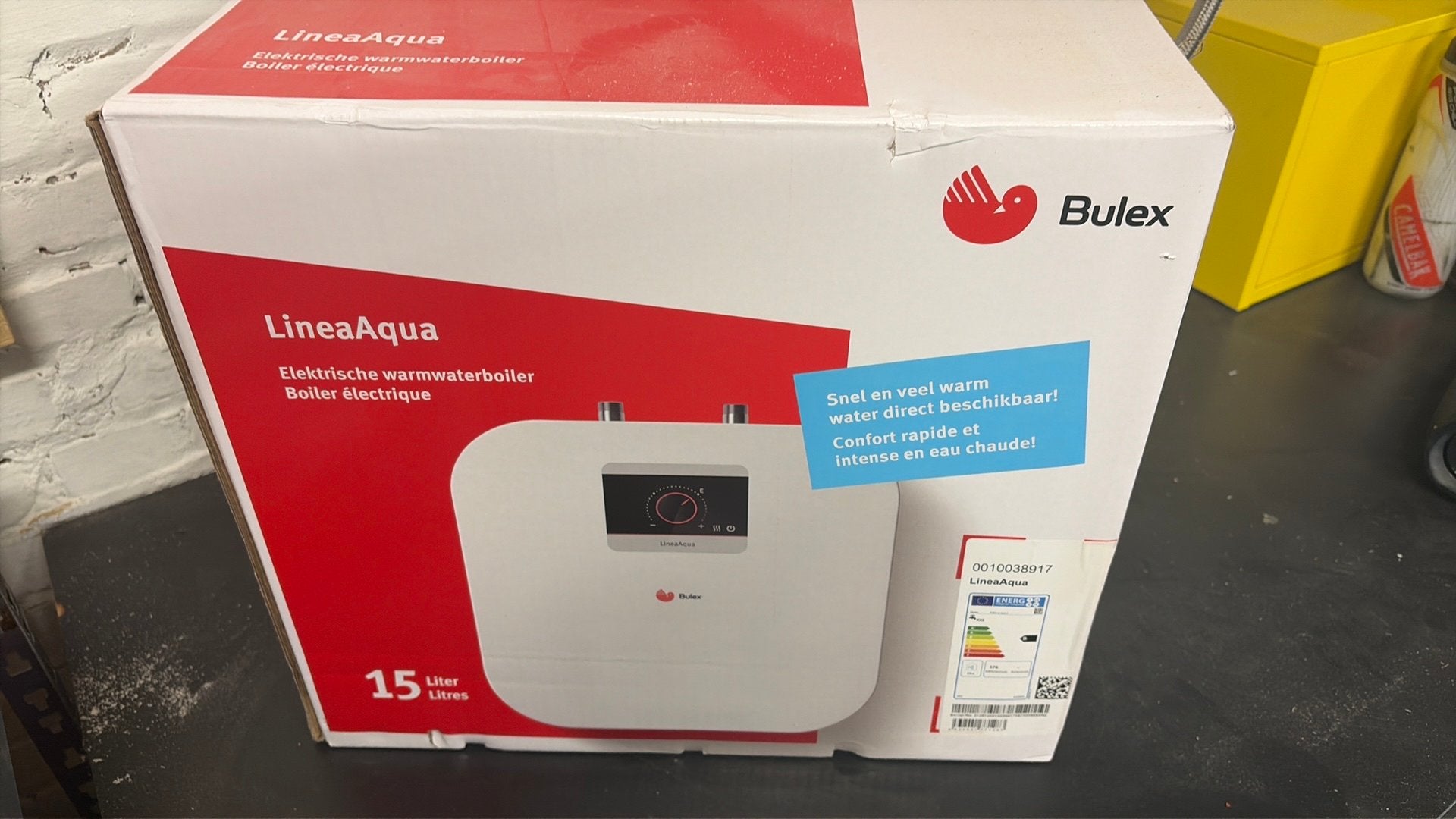 Boiler lineaaqua bulex 15 l neuf, Enlèvement ou Envoi, Comme neuf, Boiler