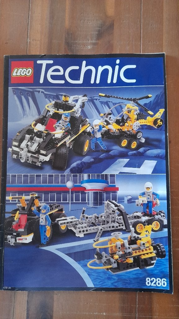 Lego technic 8286 + 8244 + 8829, Lego, Comme neuf, Enlèvement, Technic