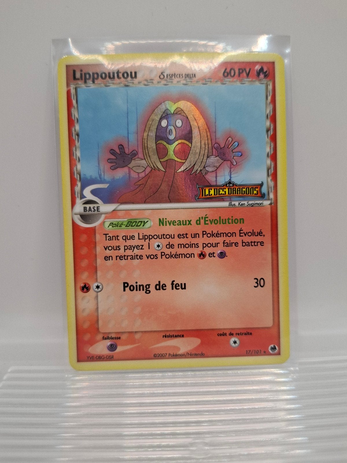 Jynx reverse holo 17/101 delta species (frans), Ophalen of Verzenden