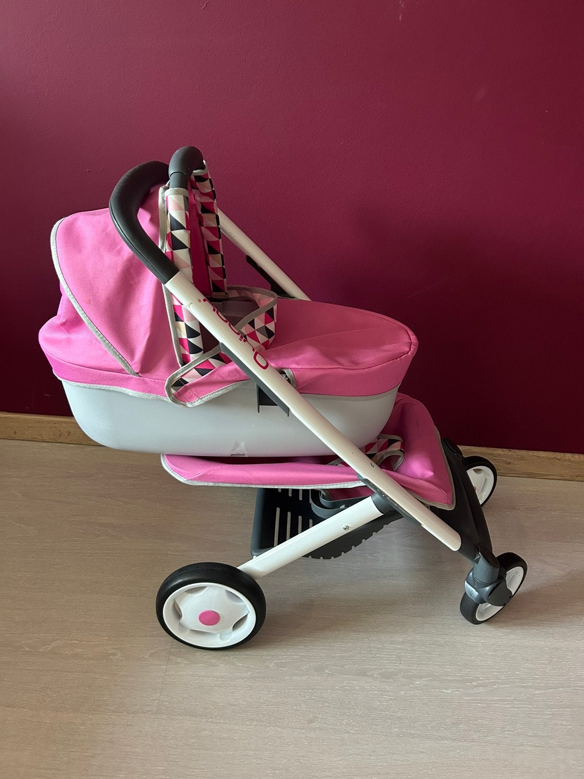 poppenwagen 3 in 1 - wandelwagen, buggy en reiswieg, Kinderen en Baby's, Ophalen, Zo goed als nieuw