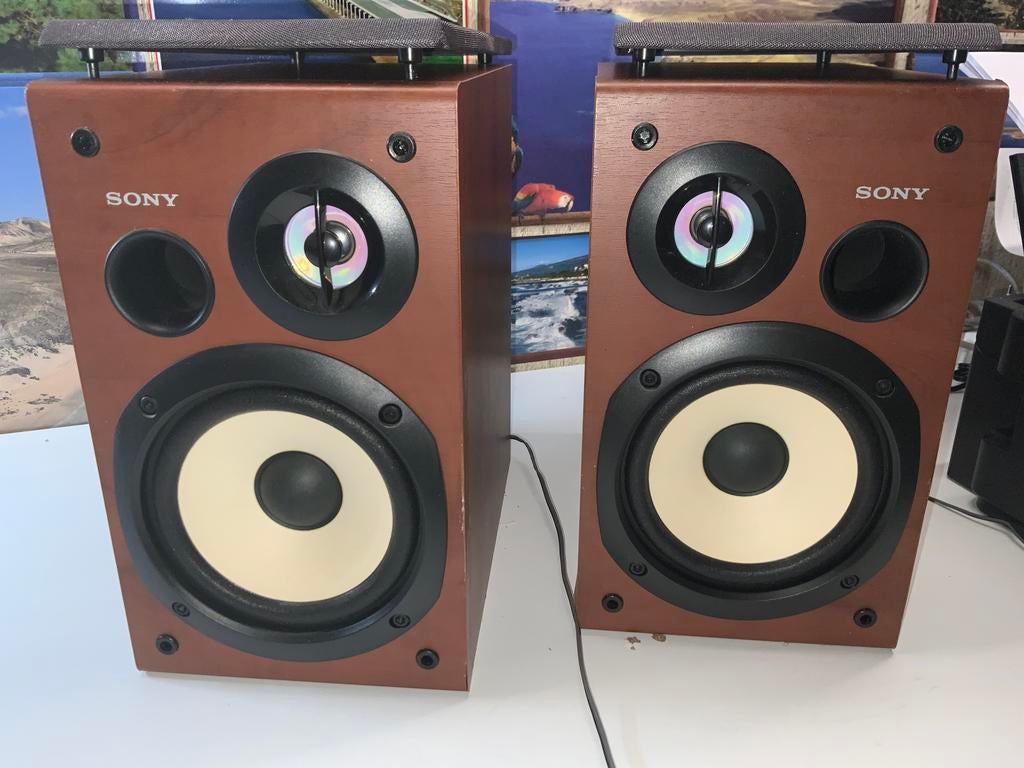 ENCEINTES SONY SS-CSPZ70 2 VOIES POUR MICRO-CHAINES SONY, Enlèvement, Comme neuf, Sony