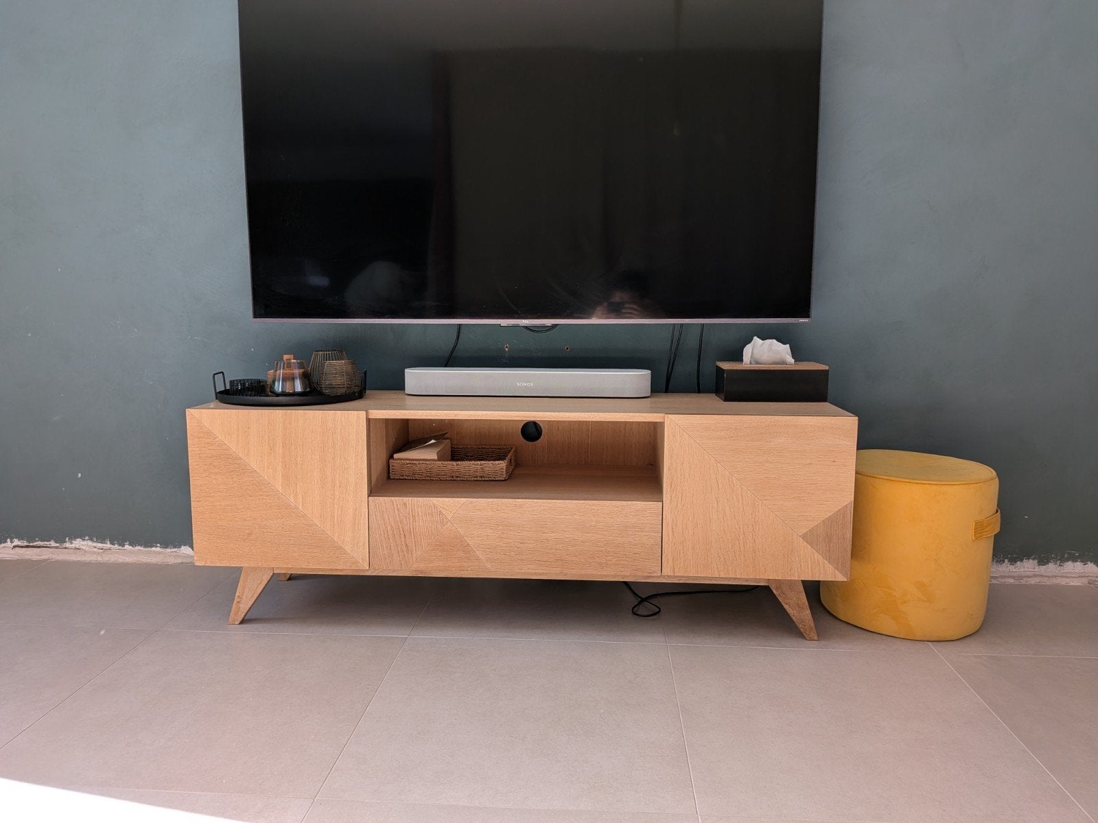 TV meubel Maison du Monde, 25 à 50 cm, Moins de 100 cm, Comme neuf, 100 à 150 cm