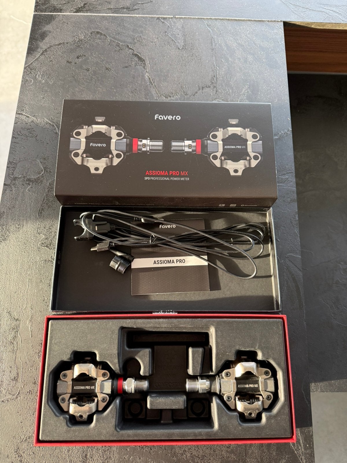 Favero Assioma Pro MX-1, Vélos & Vélomoteurs, Enlèvement ou Envoi, Comme neuf
