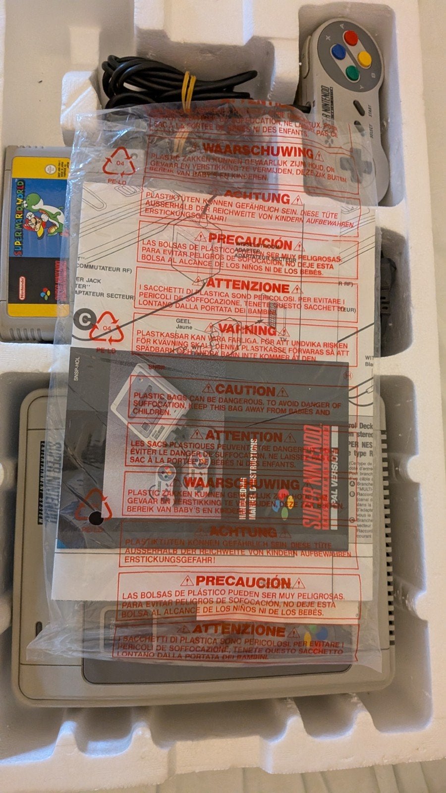 Coffret Supernintendo Mario World, Enlèvement ou Envoi