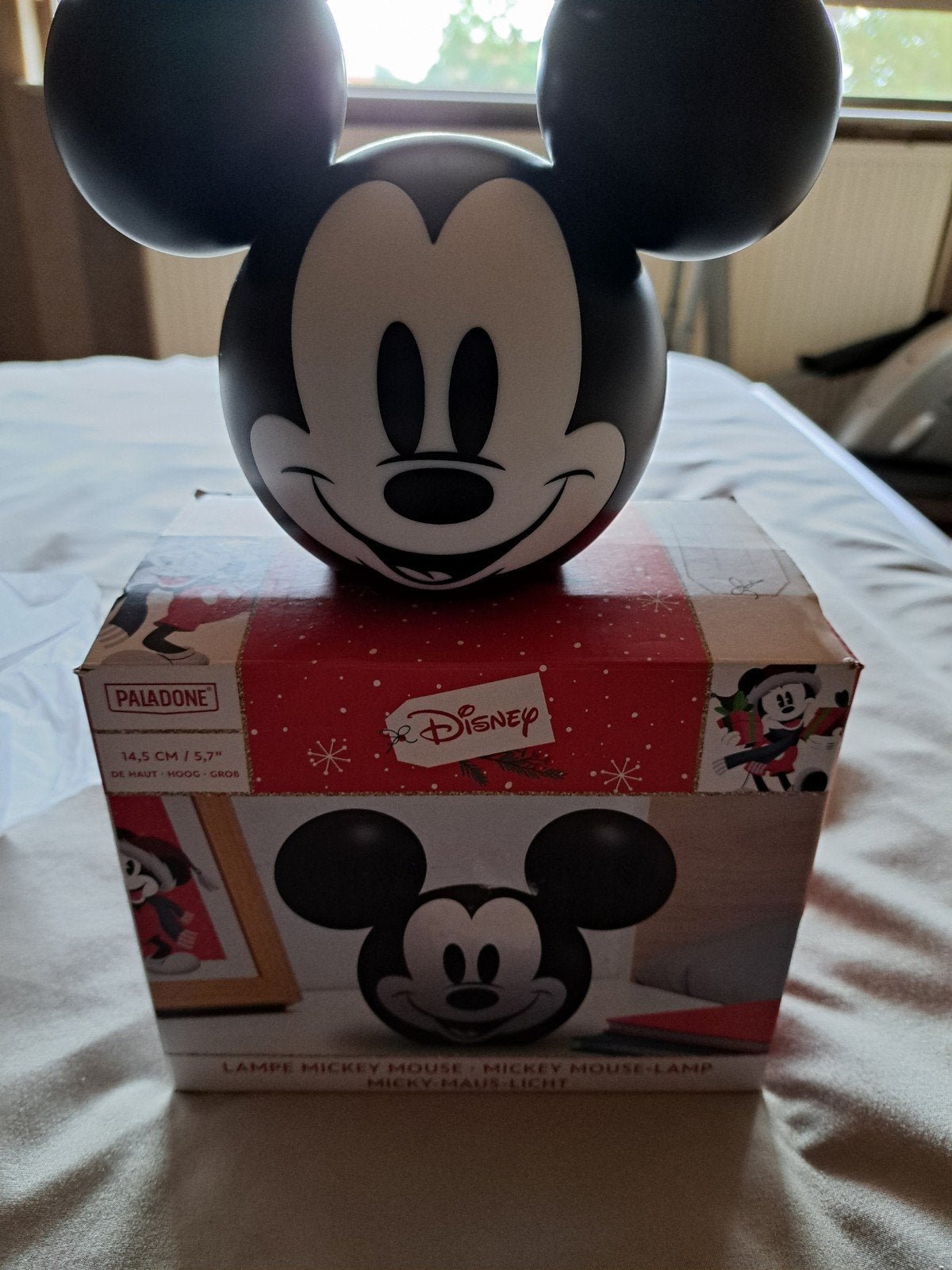 Mickey Nachtlamp, Ophalen