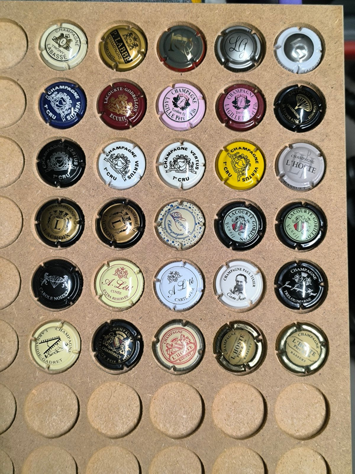 30 capsules de champagne différentes, Collections, Enlèvement ou Envoi