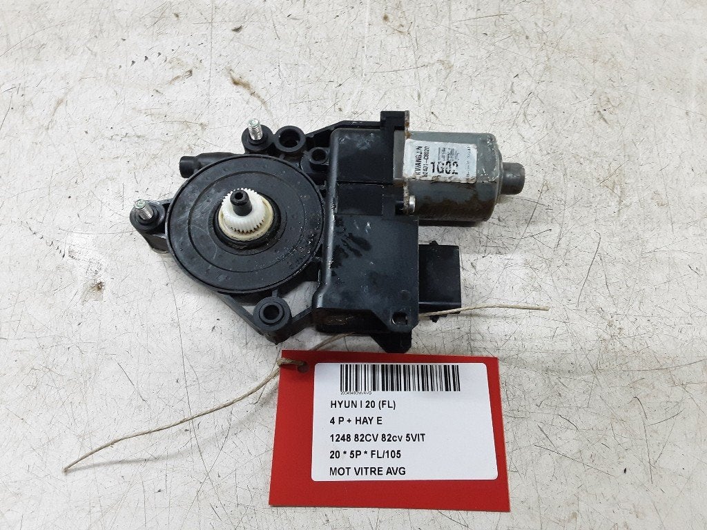 MOTEUR LEVE VITRE ELECTRIQUE AVANT GAUCHE Hyundai i20 (GBB), Gauche, Mevr. I. Hauben, Utilisé, Hyundai