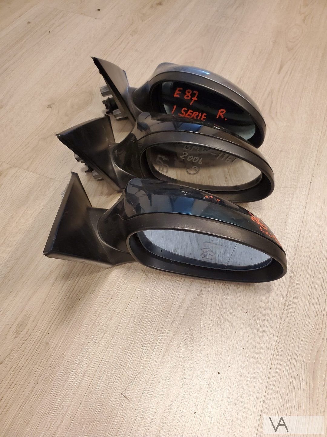 BMW 1 serie E87 2004 - 2009 spiegel rechts 5 deurs €30 /st, -, Utilisé, -, Enlèvement ou Envoi