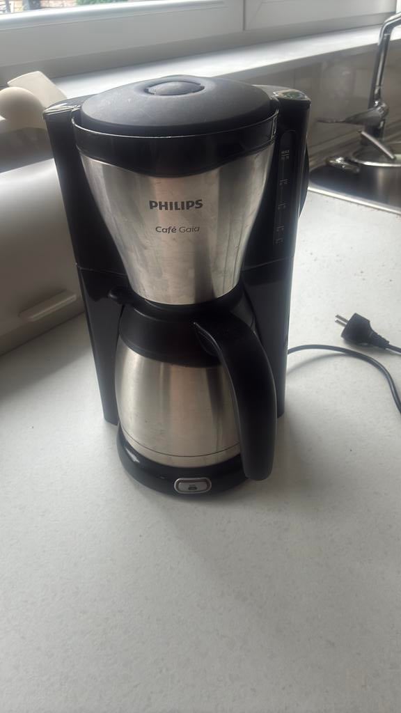 Philips koffiezet met thermoskan, Elektronische apparatuur, Ophalen, 10 kopjes of meer, Koffiemachine, Gemalen koffie