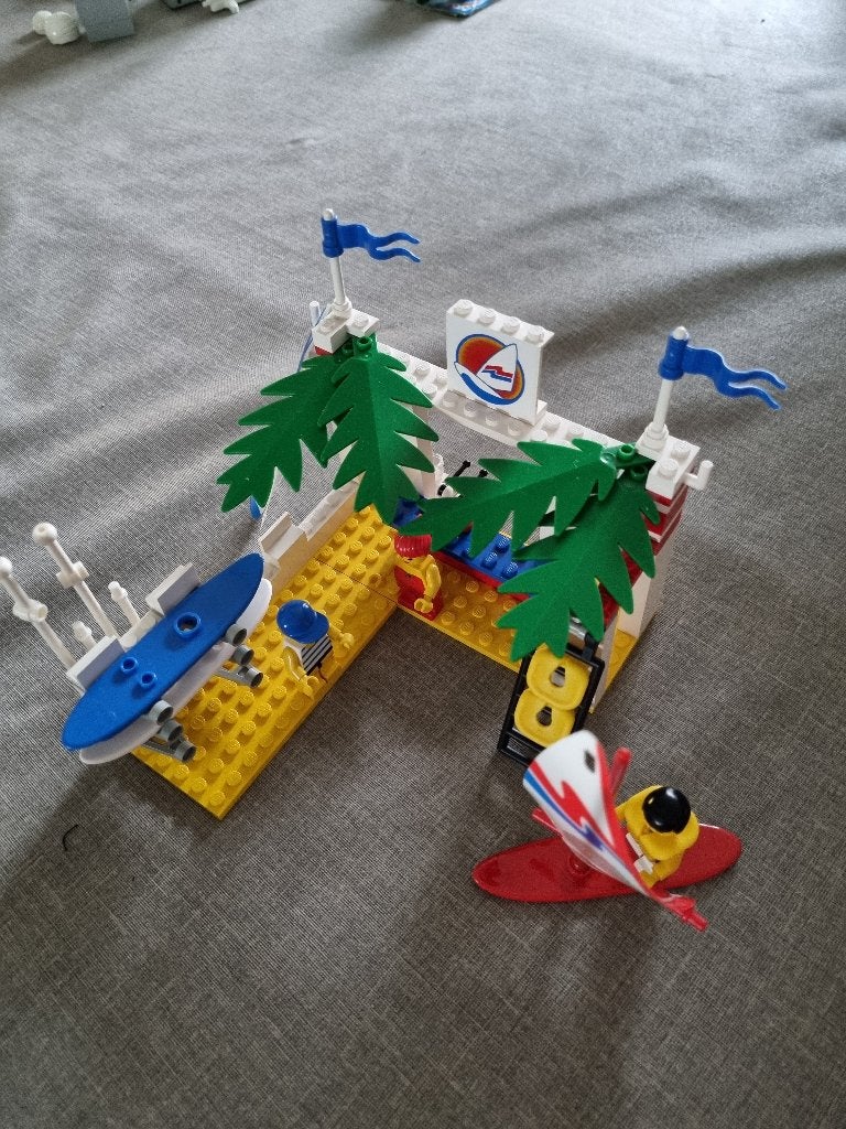 Surf Shack Lego System 6595 uit 1993, Kinderen en Baby's, Speelgoed | Duplo en Lego, Ophalen, Lego, Zo goed als nieuw, Compleet