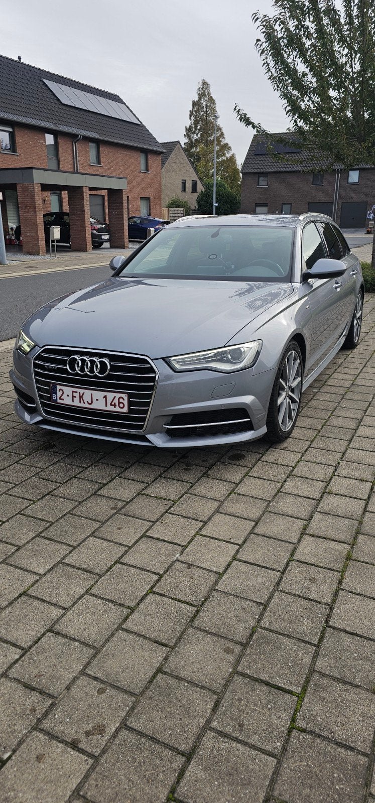 Audi A6 Avant C7.5 2.0 TFSI 252 ch Quattro S-tronic | S-Line, Autos, Cuir, Argent ou Gris, Achat, Euro 6