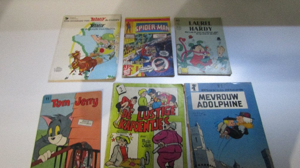 diverse strips, Boeken, Strips | Comics, Meerdere comics, Ophalen of Verzenden, Gelezen