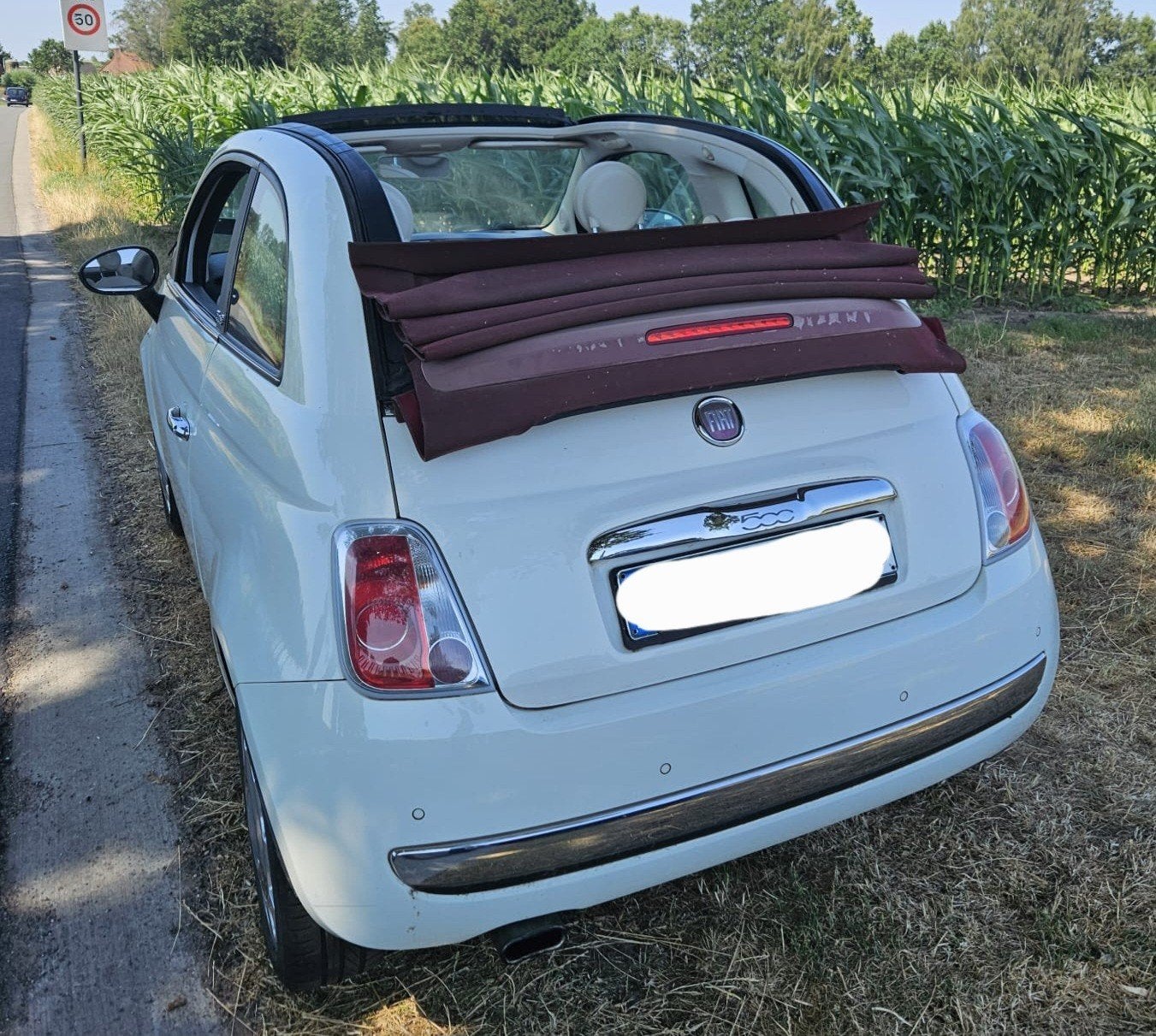 Fiat 500 Cabrio 1.2 benzine, Auto's, Fiat, Voorwielaandrijving, Stof, 4 cilinders, Cabriolet