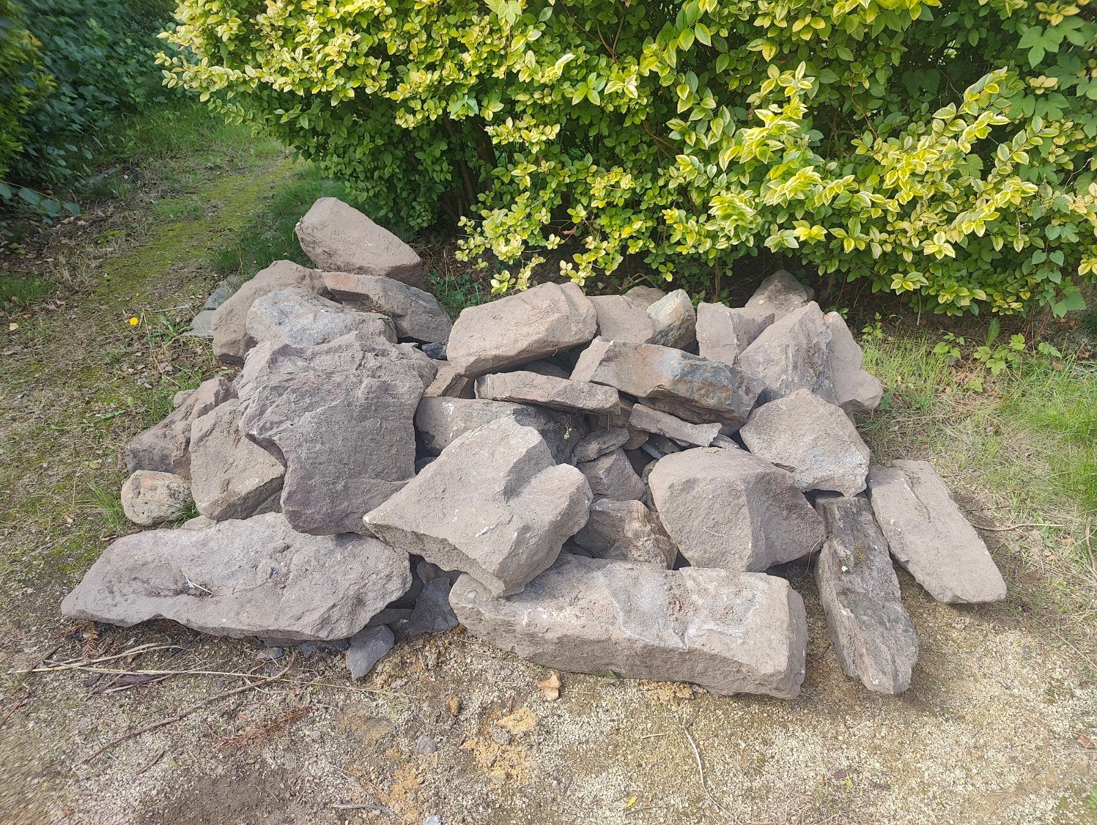 vijverstenen / rotsblokken, Tuin en Terras, Ophalen