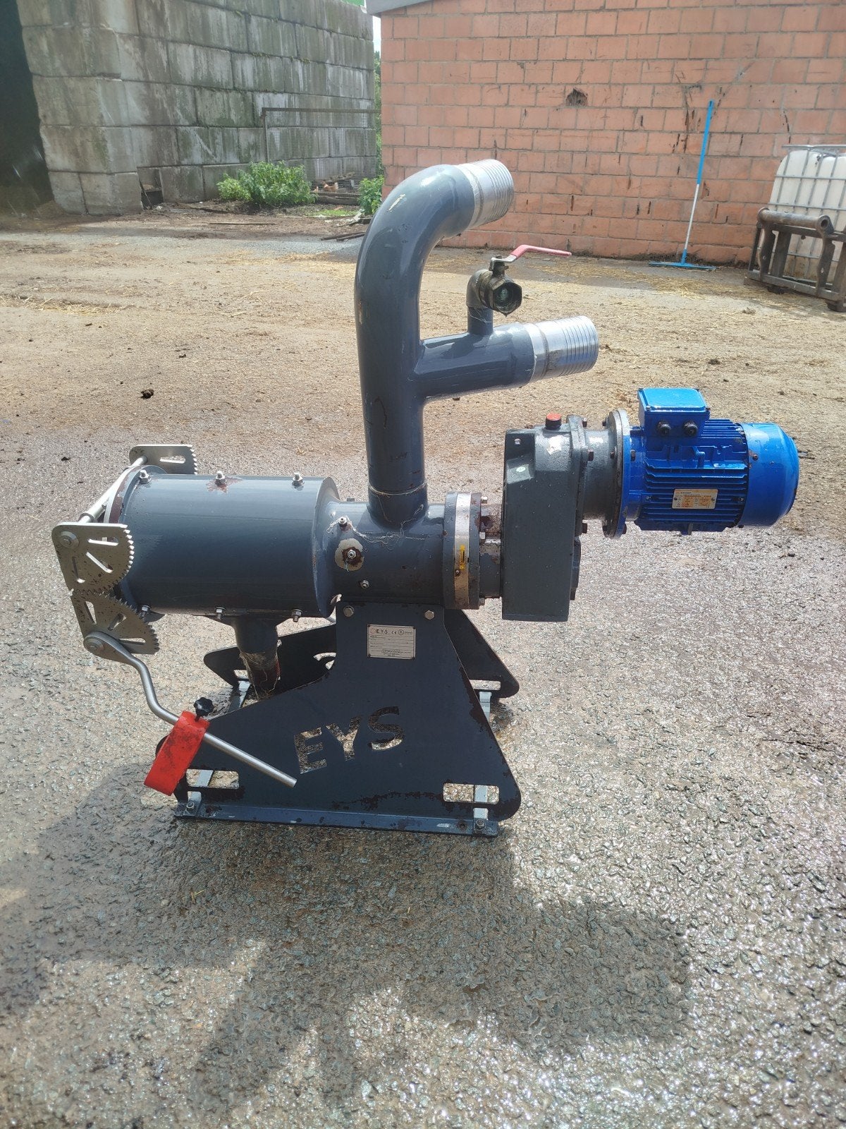 Séparateur de fumier, Enlèvement