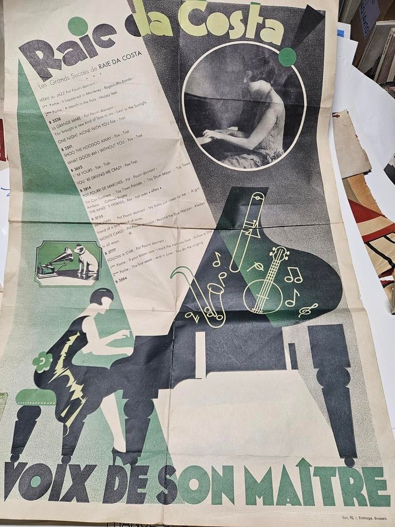 Raie da costa, oude affiche, Verzenden