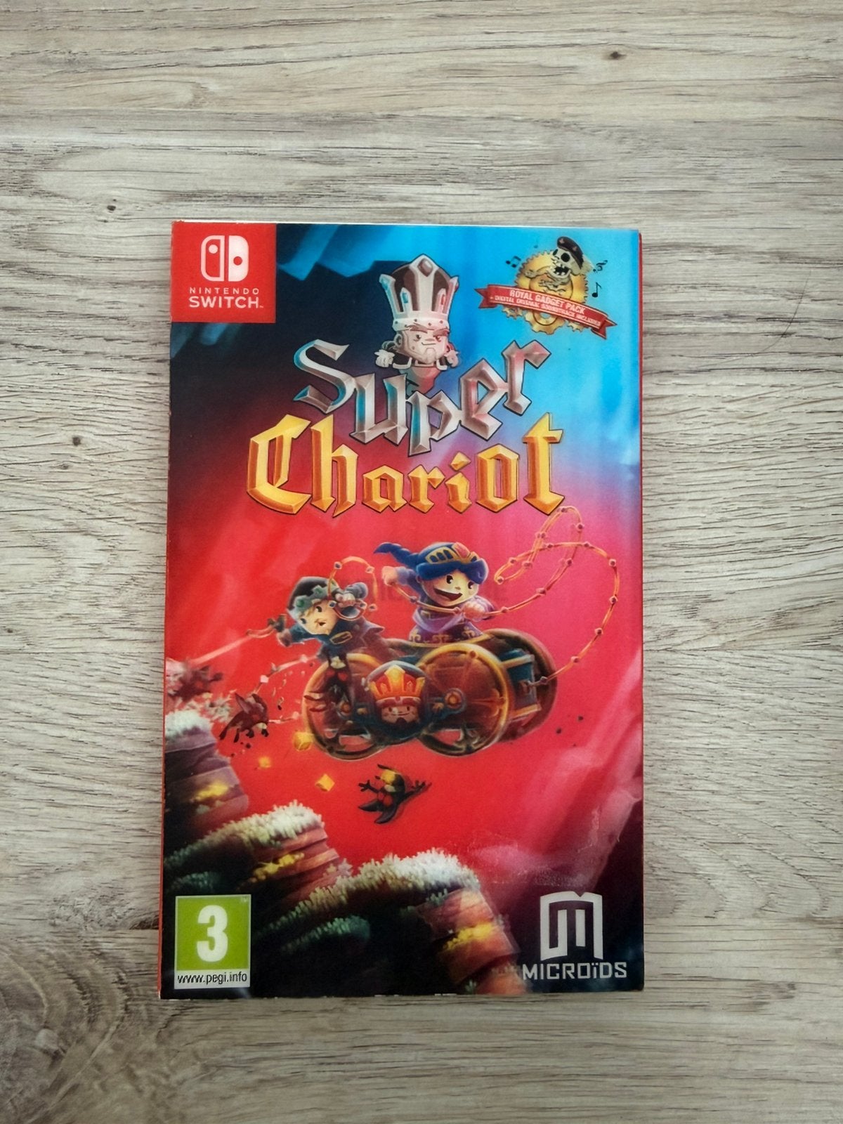 Super Chariot, Enlèvement, Comme neuf