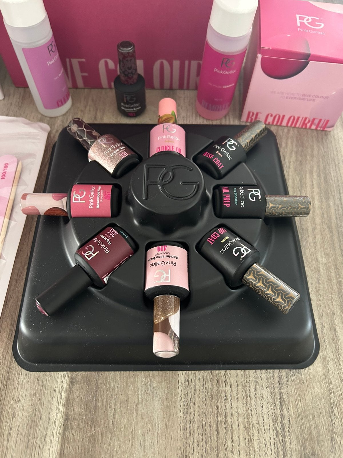 Pink gellac zo goed als nieuw, Enlèvement, Comme neuf
