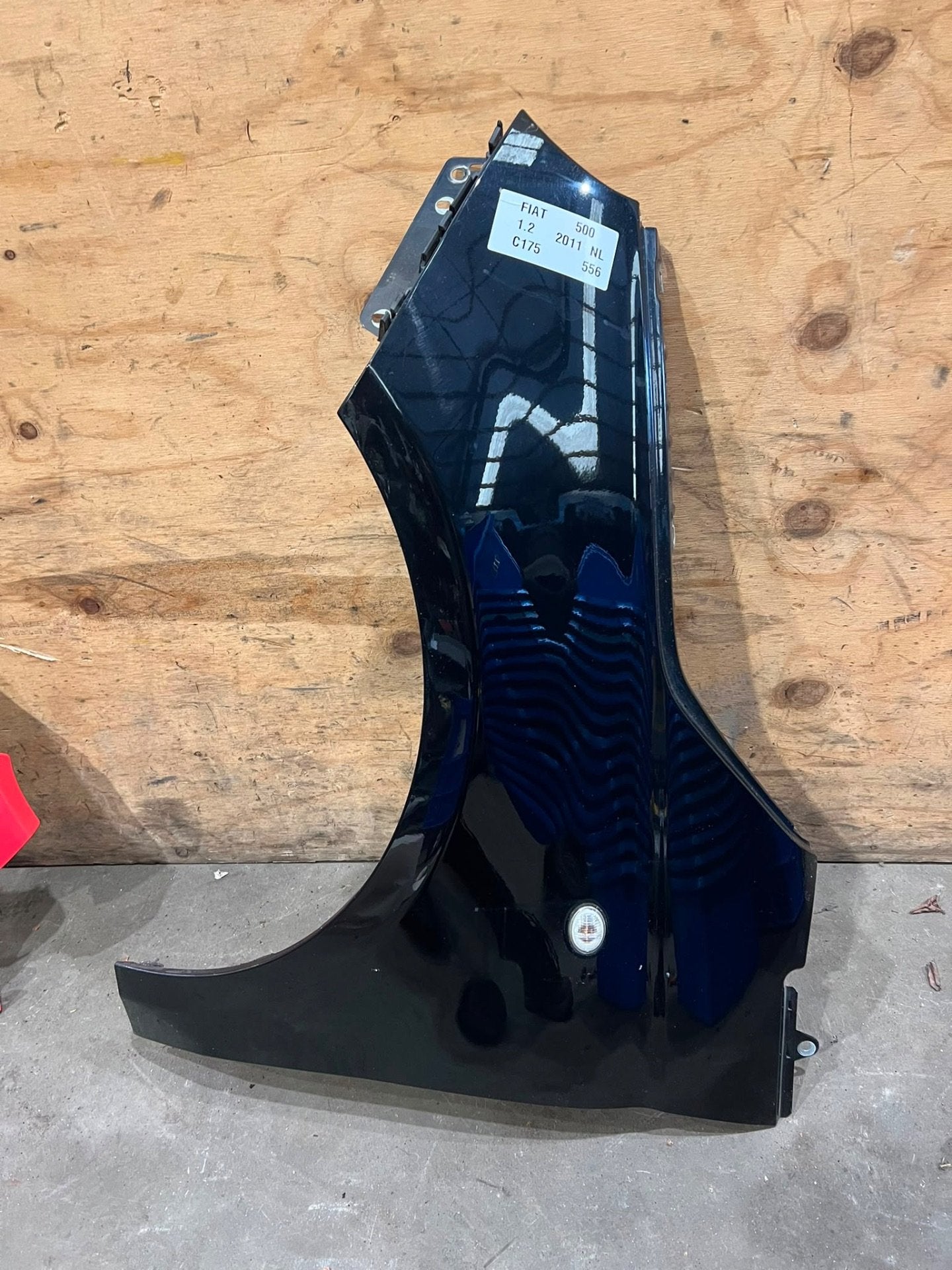 Aile avant gauche noire Fiat 500 876/B (2007 2020), Stellantis Europe S.p.A., Info@stellantis.com, Utilisé, Corso Giovanni Agnelli 200
10135  Turin, IT