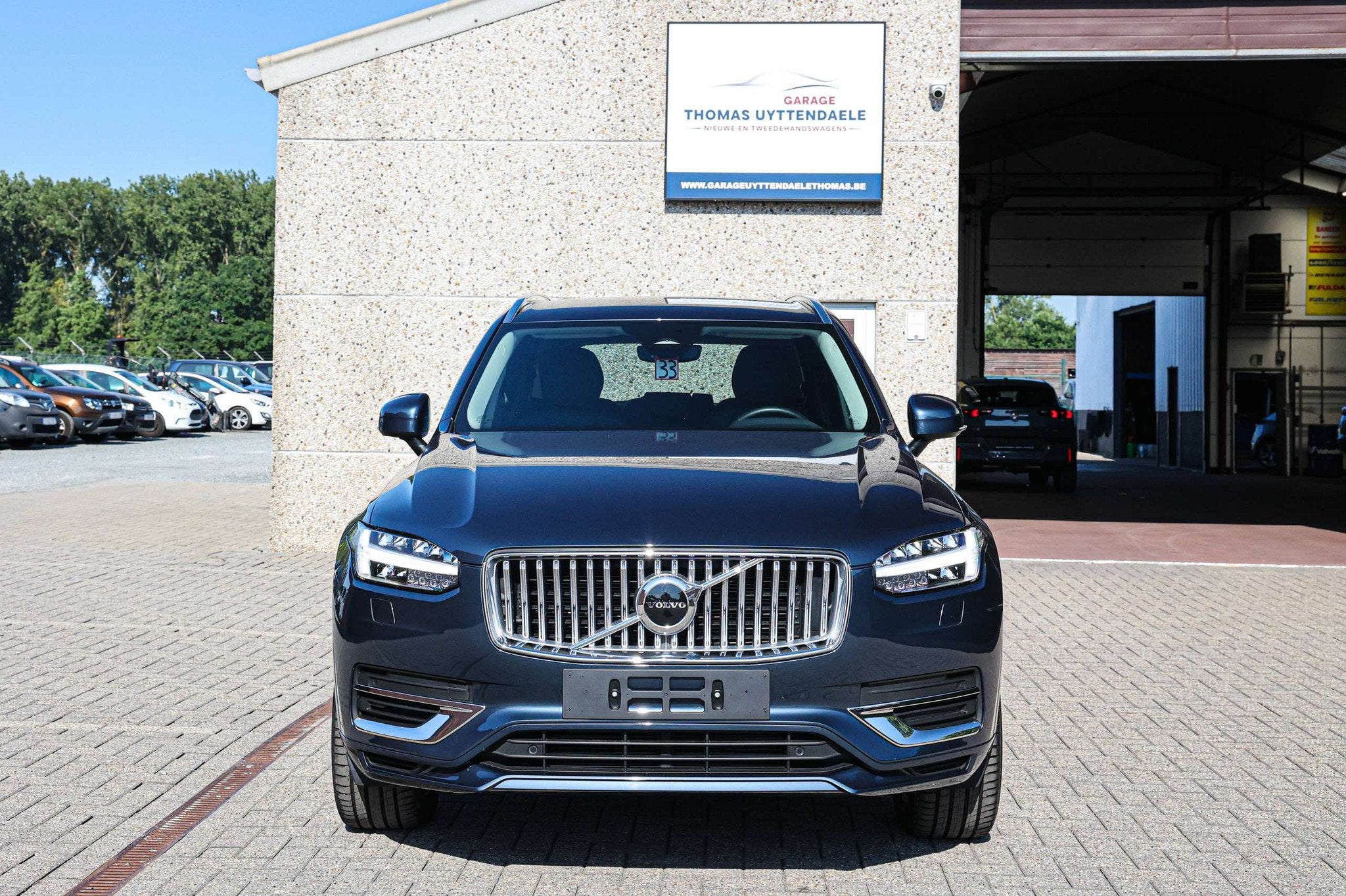 Volvo XC90 7-ZITPLAATSEN*PLUG-IN-HYBRIDE*AUTOMAAT*ACHTERUITR, Stof, Gebruikt, 4 cilinders, 1969 cc