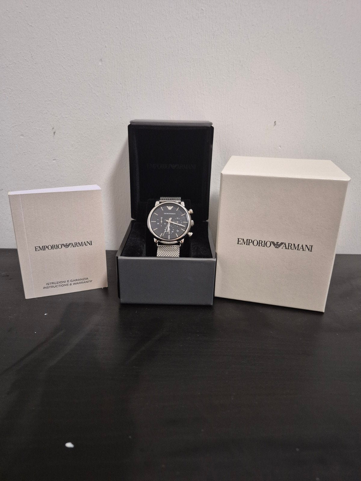 Emporio Armani horloge, Bijoux, Sacs & Beauté, Montres | Hommes, Montre-bracelet, Autres marques, Comme neuf, Enlèvement