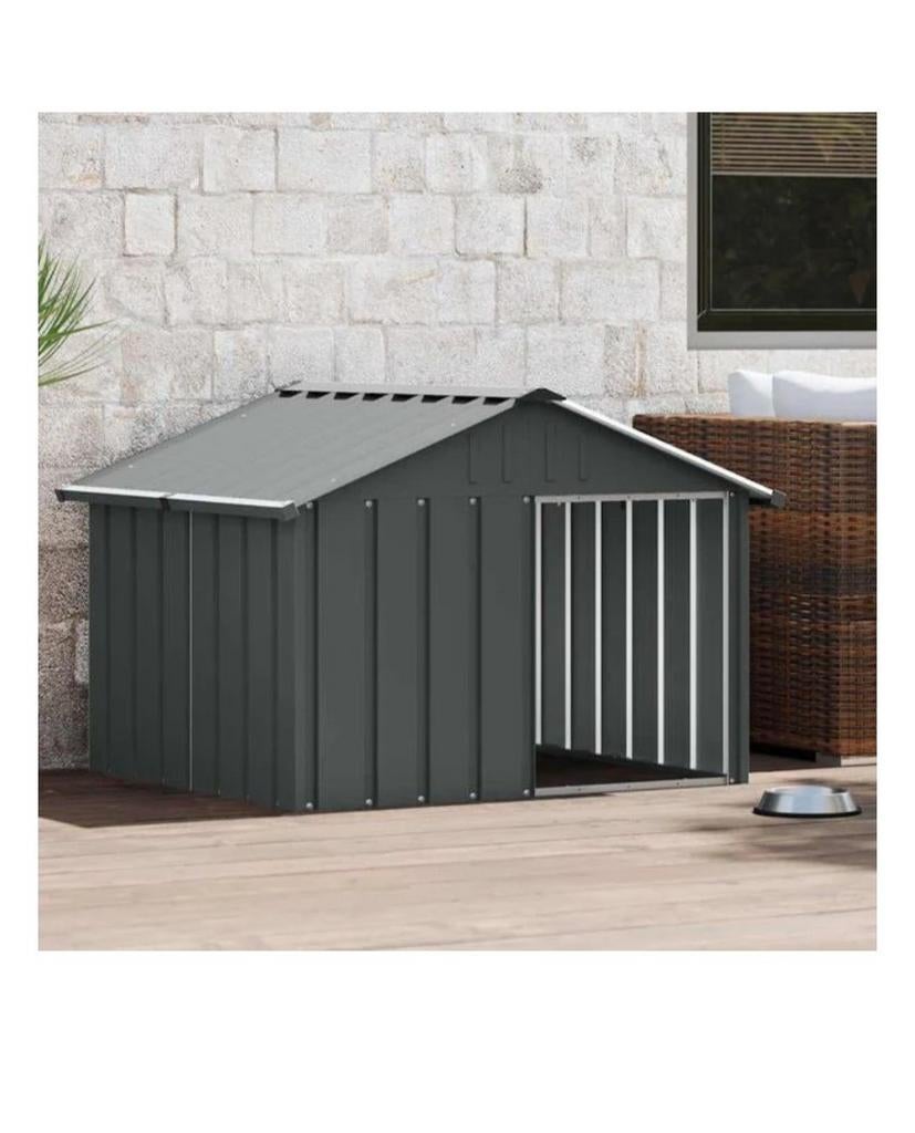 Hondenhok VidaXL  116,5 x 103 x 81, Dieren en Toebehoren, Hondenhokken, Ophalen, Hondenhok