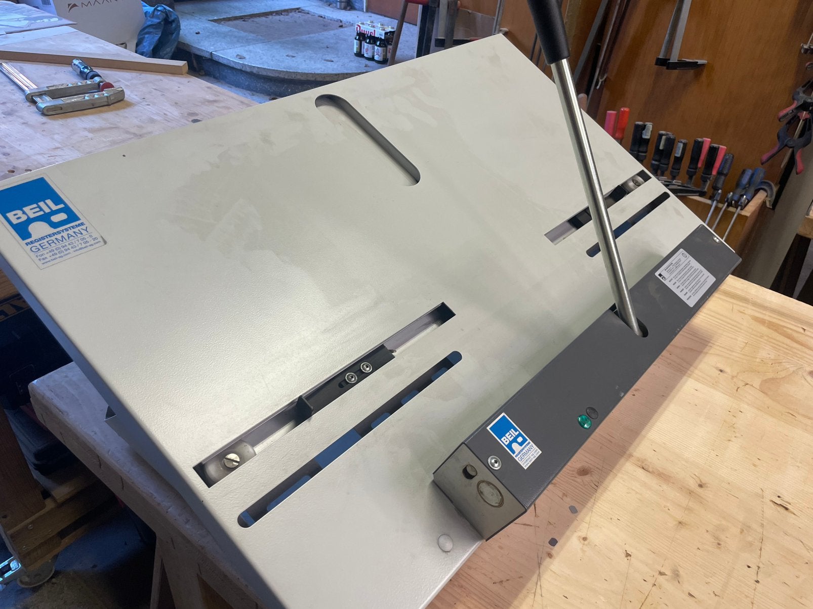 Offset platen stans Beil 425 T-H 2005, Ophalen, Gebruikt