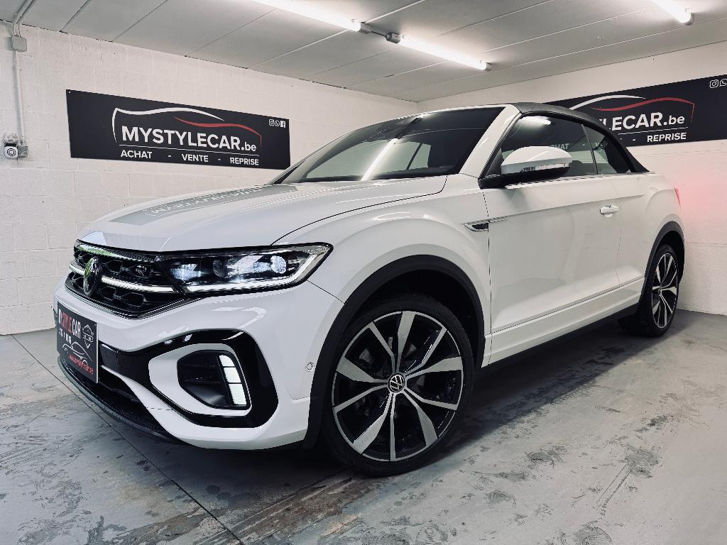 Vw T-Roc Cabriolet R-line, Automatique, Garantie 1An, Autos, Volkswagen, Cuir, Essai à domicile, Achat, Entreprise