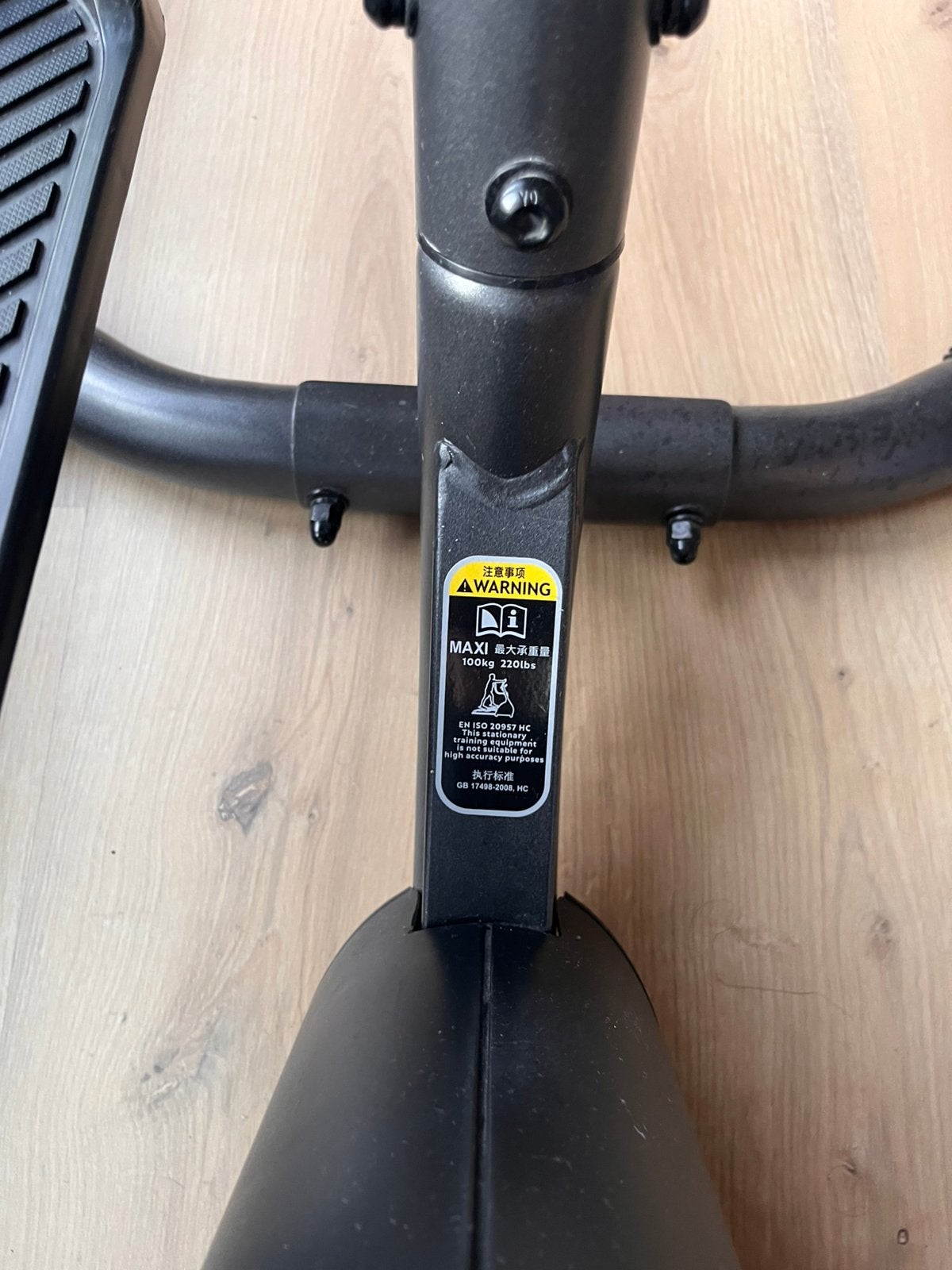 Velo ellyptique, Ophalen, Zo goed als nieuw, Metaal, Benen