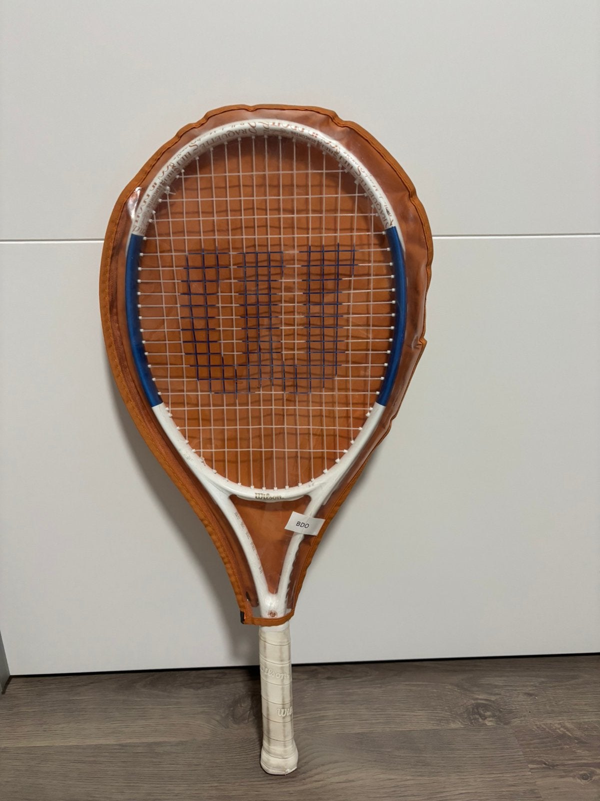 Wilson Roland Garros junior tennisracket met hoes en ballen, Sport en Fitness, Tennis, Ophalen, Gebruikt, Racket, Wilson