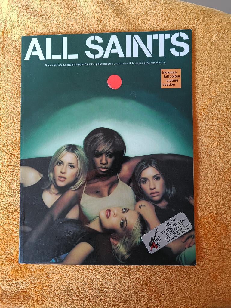 All Saints partituur boek, Livres, Musique, Enlèvement ou Envoi, Comme neuf, Général, All Saints