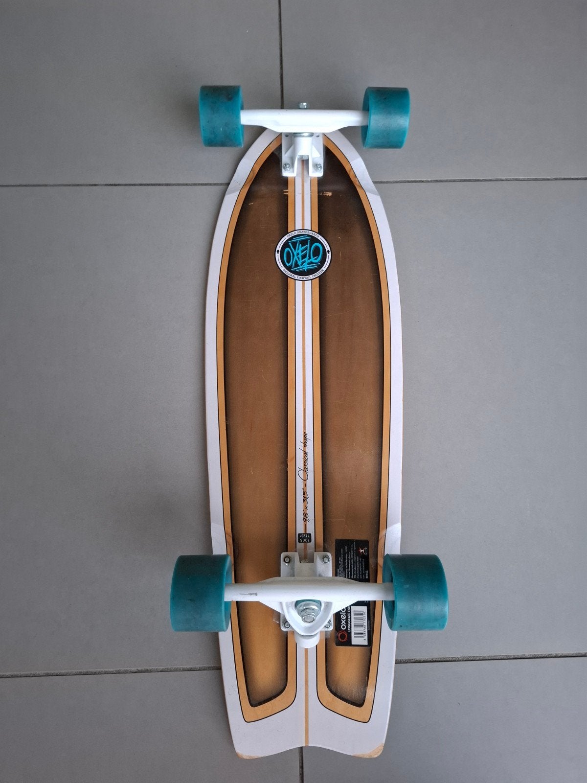 Oxelo fishtail cruiser, Ophalen, Zo goed als nieuw, Skateboard
