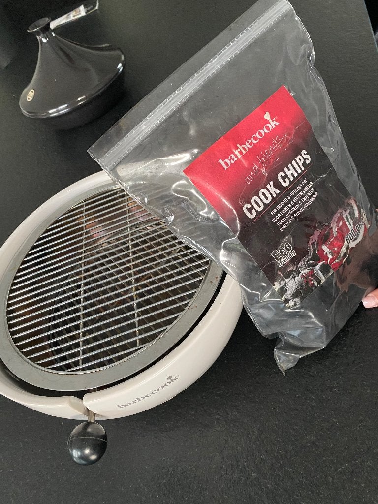 Barbecook tafelbarbecue + kolen, Ophalen, Gebruikt, Barbecoock